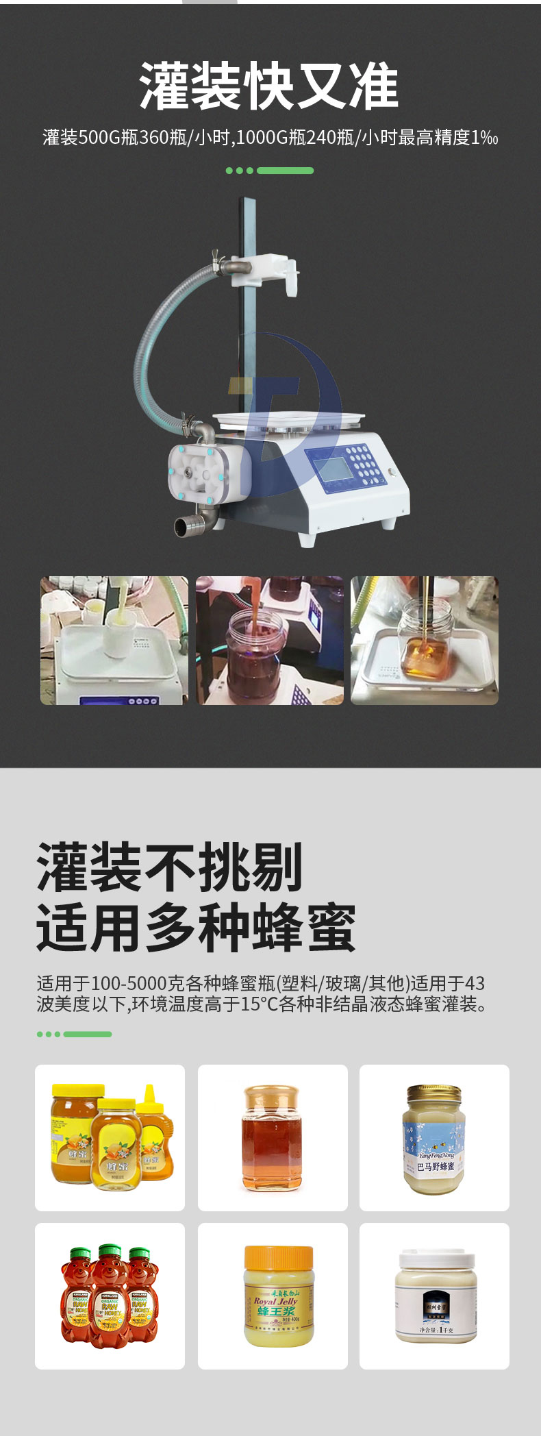 蜂蜜灌裝機(jī)五花八門該如何選擇？